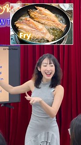 2.2M views · 32K reactions | Khi “đầu bếp” ‍bị bắt đi dạy tiếng...