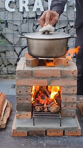 Easiest Brick Stove to Make at Your Kitchen 🤩 | Random Crafts