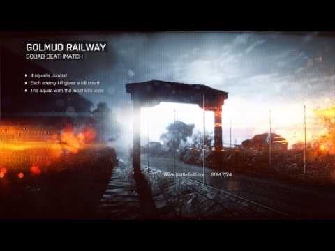 Battlefield 4: Golmud Railway Loading Screen