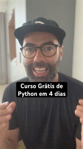 Última chance de aprender Python de graça em 4 dias!