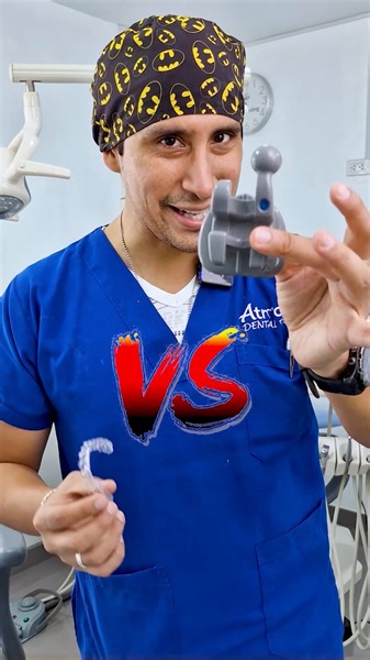 2.9K views · 17 reactions | Brackets vs Alineadores!  La mejor opción la escoges tú . Siguenos en ig @atracciondental.pe #vs #brackets #alineadores #amor #sanvalentin #fyp #peru #love #sabado #dentist #lima #higiene #coquette #cr7 #tiktok #capcut | Atracción Dental - Dentista Especialista en Ortodoncia | Facebook