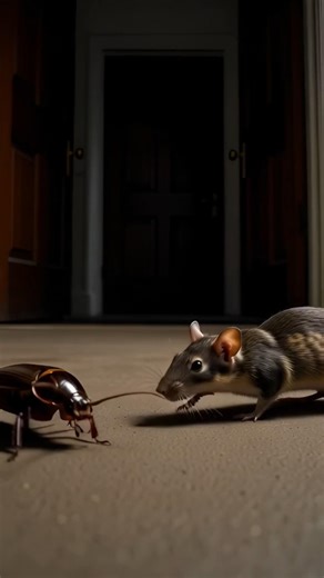 Cockroach vs Mouse | Pride vs Intelligence Moral Story 🪳🐭#shorts #kidsstory #ai