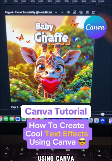 Canva Tutorial: Create Cool Text Effects Easily