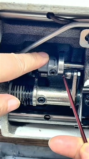 single needle machine cam timing