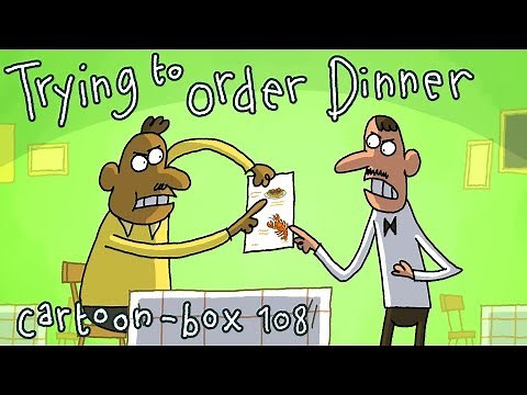 Trying To Order Dinner | Cartoon Box 108 | by FRAME ORDER
