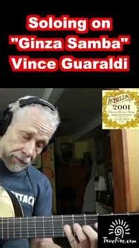 "Ginza Samba" (Vince Guaraldi) Live Looping! One Take! #shorts