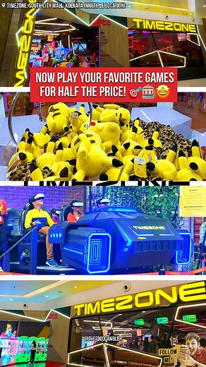 1.6K views | Play your favourite games @timezonegames atHalf the...