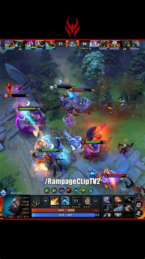 Magnus perfect catch 😱💥 #dota2
