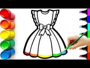 How to Draw a Princess Dress | Easy Step by Step for Beginners