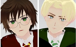 【MMD/HP】Draco与Harry的洋乐四连
