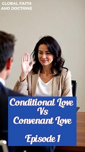 Conditional Love vs Covenant Love | A Question Every Believer Must Answer Episode 1 Many say they love God. But is it because He blesses them? Or because He loved them first? This short cinematic teaching challenges how we define love — in marriage, and in faith. Next, we will discover what it truly means to love God. 🙏 Watch with an open heart. Share with purpose. If this spoke to you, follow Global Faith and Doctrine — more is coming. #ChristianVideo #FaithTeaching #BiblicalLove #JesusChrist