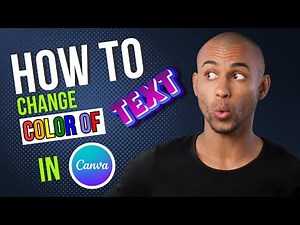 How to Change Text Color in Canva (EASY)