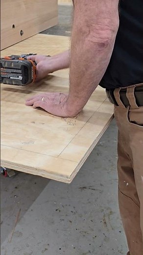 Creative way to insert threaded rod