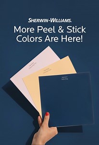 6.6K views · 94 reactions | When it comes to color, more is always better. Case in point: We now have 250* additional peel & stick colors to choose from. Order your no-mess, repositionable samples today: https://bit.ly/3ziXFqq . *Added colors available online only. | Sherwin-Williams | Facebook