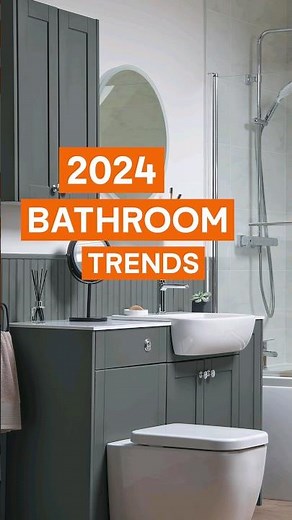 Redoing your bathroom? Make sure to check out these hot new trends 🔥🛁 #DIY #Howto #BandQ