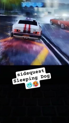 Sleeping Dog Car Race #game #gameplay #sleepingdogs #car #games #openworld #gamers