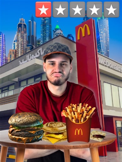 Lien de la vidéo complète en bio la famille ! Je teste les fast food de Dubai :) #dubai #fastfoodlife #pourtoi