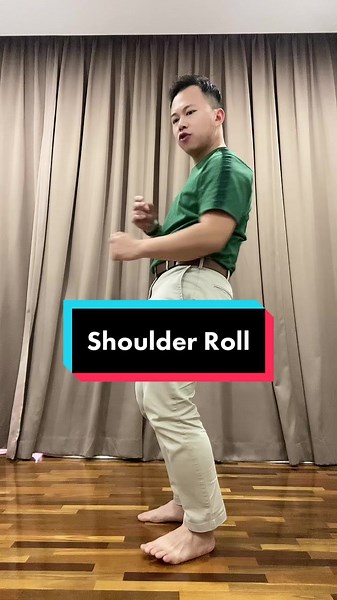Easy Shoulder Roll! 💪🏻 #dancetutorial #howto #shoulderrolls #dance #dancer