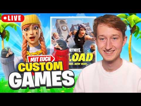 🔴Custom Games🏆Skin Contest mit euch🎭Fortnite LIVE [Deutsch]