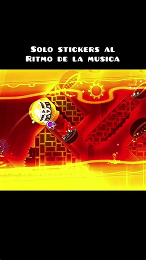 Stickers al ritmo de la música - Geometry Dash Viking Arena