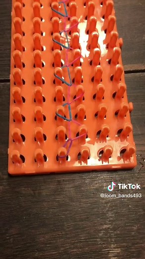 Unique Beginner Loom Bracelet Tutorial with 2 Colors