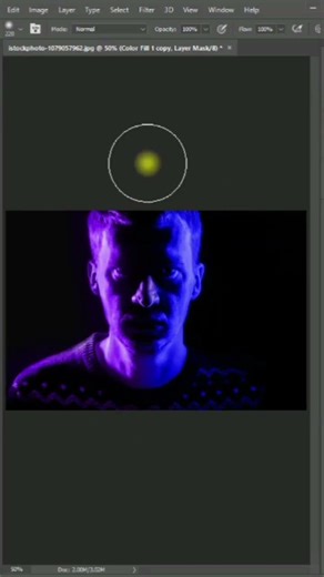 Dual Light Effect in Photoshop #creative #photoshop #makkirajput #photoshoptutorial #creative