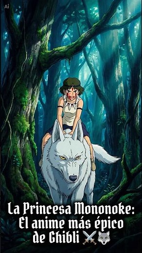 La Princesa Mononoke: El anime más épico de Ghibli ⚔️🐺 | Prime Anime