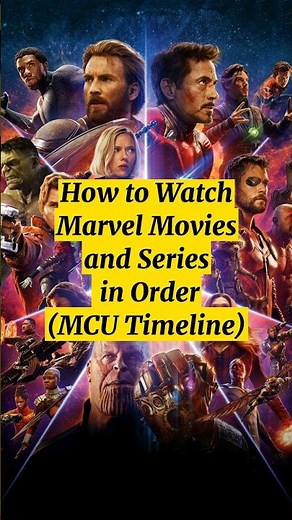 How to Watch Marvel All Movies and Series in Order with MCU Timeline