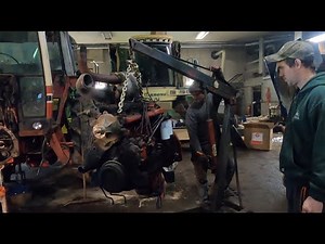 International 1086 getting an engine swap