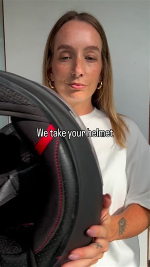 @silkydays.shop on Instagram: "We take your helmet from damaging… to protective. The difference? A layer of 100% silk between your hair and daily friction. Less breakage. Less frizz. More protection. This is what riding smarter looks like 🤍 #hairprotection #womenwhoride #rideinstyle"