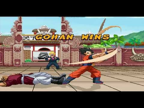 first time in dragon ball mugen game
