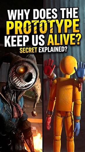 Why doesn't the prototype kill us? #poppyplaytime