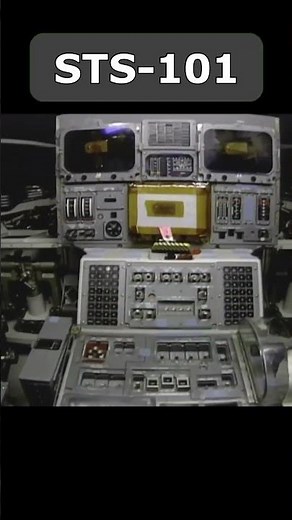Space Shuttle STS-101 Atlantis cockpit edit #nasa #shuttle #spacehab #iss #internationalspacestation