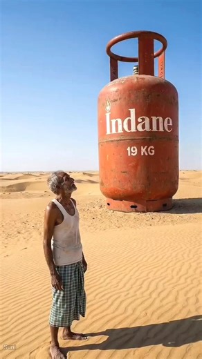 Home inside Gas cylinder ⛽.