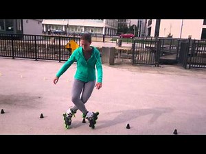 freestyle slalom skating swan tutorial
