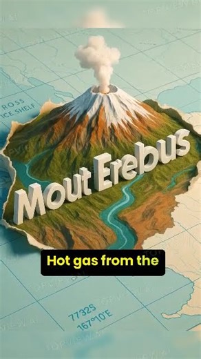 Mount Erebus: A New Era of Southernmost Active Volcano Monitoring #MountErebus #ActiveVolcano