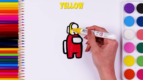 Learning Colors and coloring in Different Drawings