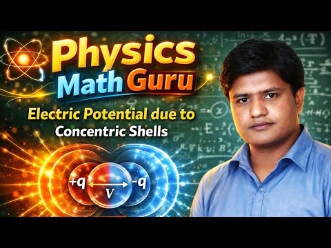 Electrostatic Potential and Capacitance, Lecture-05. Electric Potential due to Concentric Shells