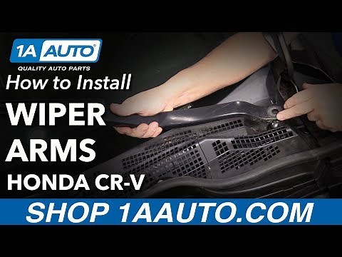 How to Replace Windshield Wiper Arms 07-11 Honda CR-V