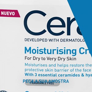 Descubra o poder hidratante do Creme Hidratante CeraVe e peça já a sua amostra gratuita! 💙 | CeraVe Skincare