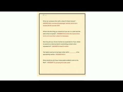 SC DMV PERMIT EXAM TEST BANK LATEST 2025 ACTUAL EXAM WITH COMPLETE QUESTIONS AND CORRECT DETAILED A