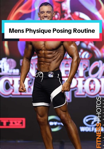 Mens Physique Posing Routine for Competitors