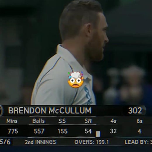 “Brendon McCullum’s Historic 300 Against India 🏏🔥#shorts #cricket #indvsnz #test #brendonmccullum
