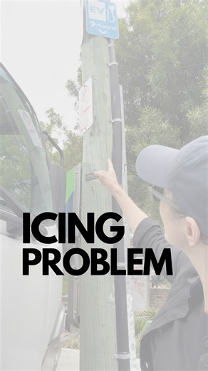 Electrify This on Instagram: "ICING is when an internal combustion engine vehicle park in an EV charging bay blocking it from use. People can be fined, but we really need to start enforcing it to stop the issue now before it gets worse. Imagine the outrage if it was the other way around. #ev #evcharging *Full disclosure I’m currently working with Ausgrid on some projects, but this is not a paid or sponsored post, this charger just happened to be the nearest one to my house."