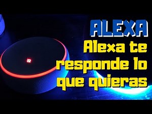 Alexa te Responde lo que Quieras Creando esta Skill | Tutoriales Alexa