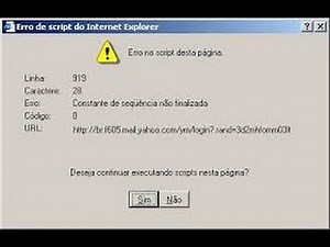 TUTORIAL- COMO ARRUMAR O ERRO DE SCRIPT DA PÁGINA (FUNCIONANDO 2022)