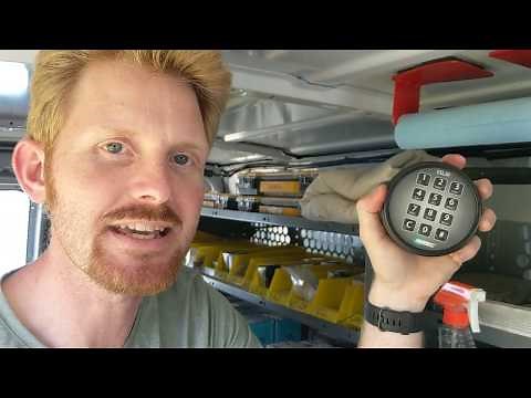 How to clean the keypad on an electronic safe lock without ruining it