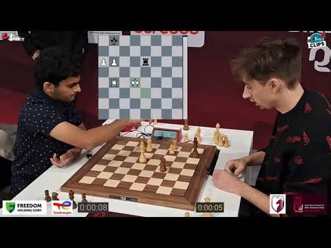 Speed Demon Nihal Sarin Does It Again 😳⚡| Outplays Daniil Dubov in Time Trouble 🥶🚀