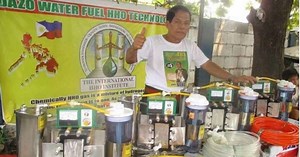 Meet the man who invented the device that uses water to start the car engine (Photo/Video)