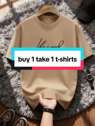 Double-Sided Active Fabric T-Shirts for Men